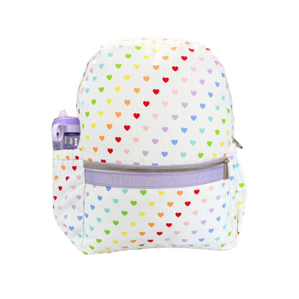 Hearts Backpack with Pocket