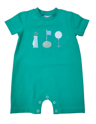 Three Sisters Hole In One Boys Romper