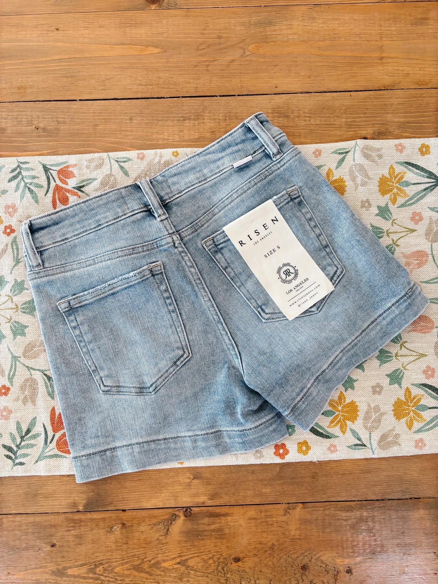 Risen Denim Shorts Light