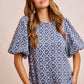 Sarah Blue Blouse