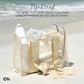 Ecru Raffia Case-Mate Tote