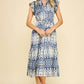 Astrid Navy Midi