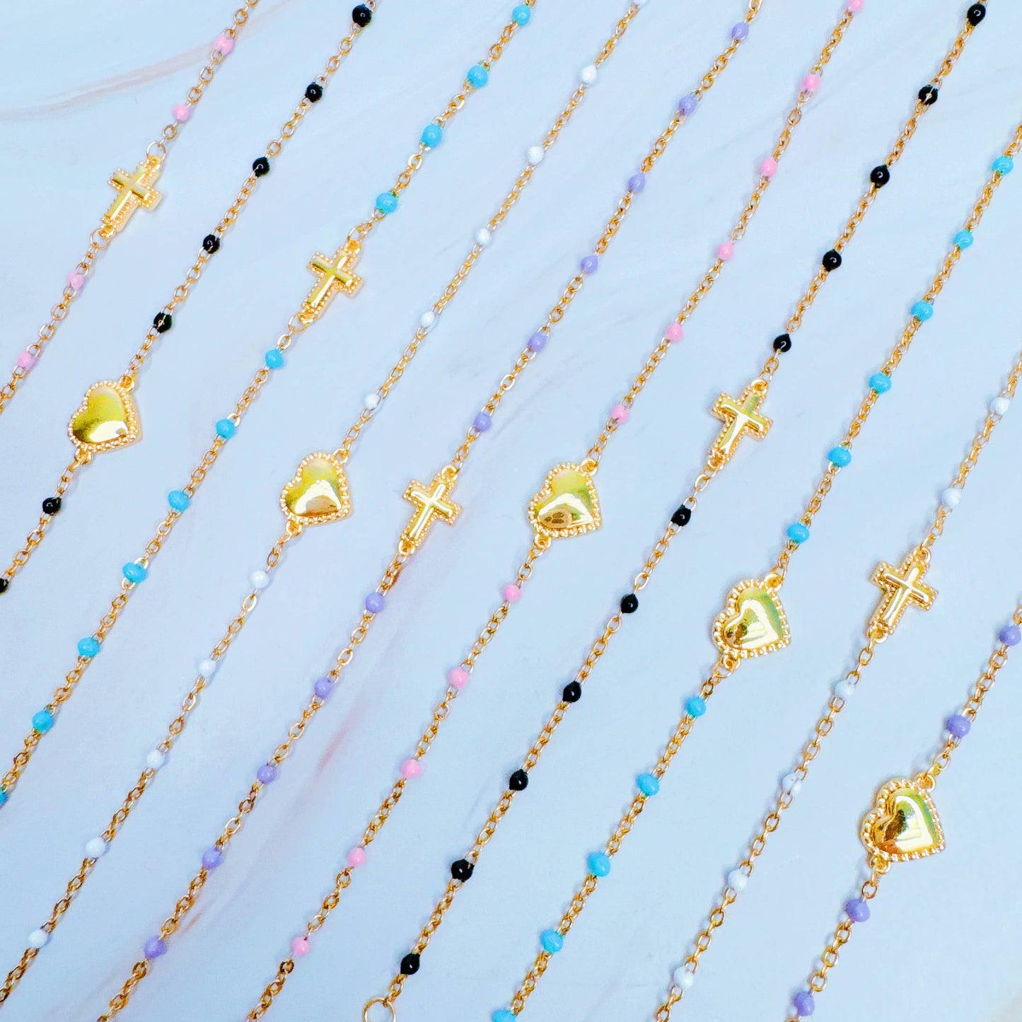 Dainty Cross Bracelet