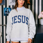 JESUS & GOD IS GOOD Reverse Sweatshirt