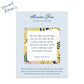 Scripture Static Cling, Benediction