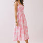 Pink Floral Sundress