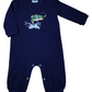 Three Sisters Bass Fish Appliqué Romper