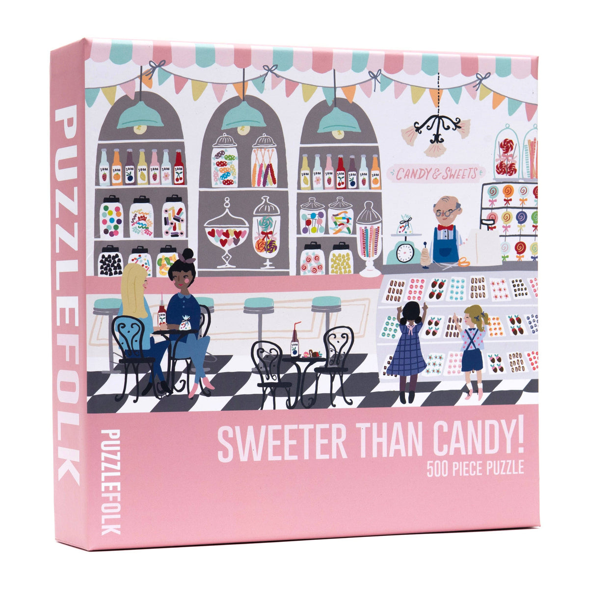 Sweeter Than Candy! 500 Piece Candy Shop Puzzle