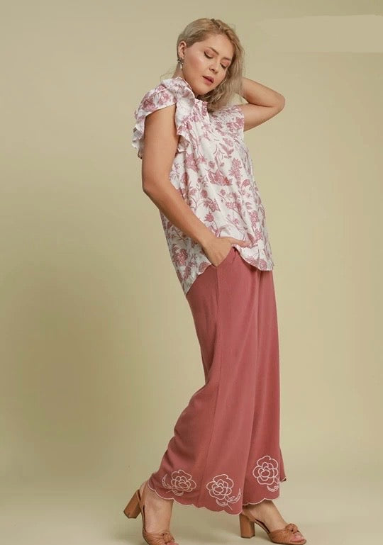 Rose Clay Blouse