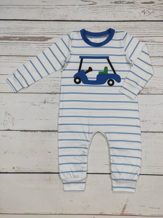 Golf Print Baby Romper