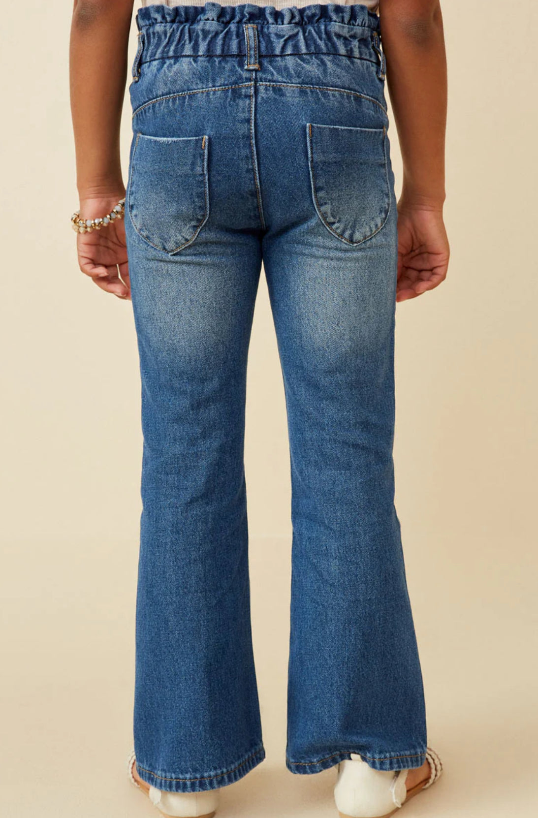 Hayden Girl Ruffle Waist Jeans