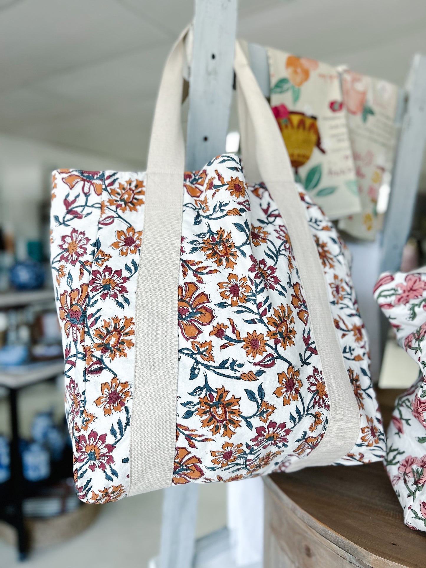 Floral Tote