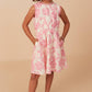 Girls Pink Floral Dress