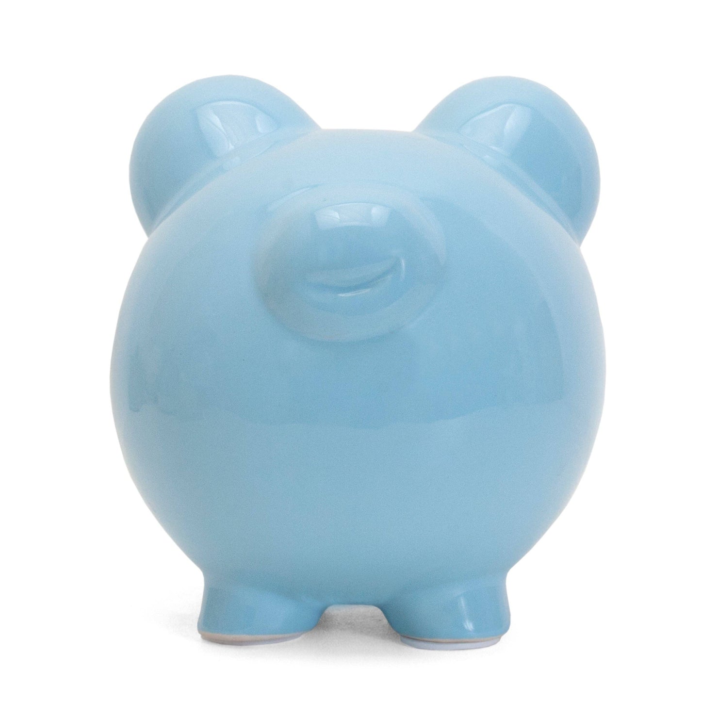 Large Blue Ceramic Piggy Bank
