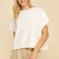 DROPPED SHOULDER SWEATER