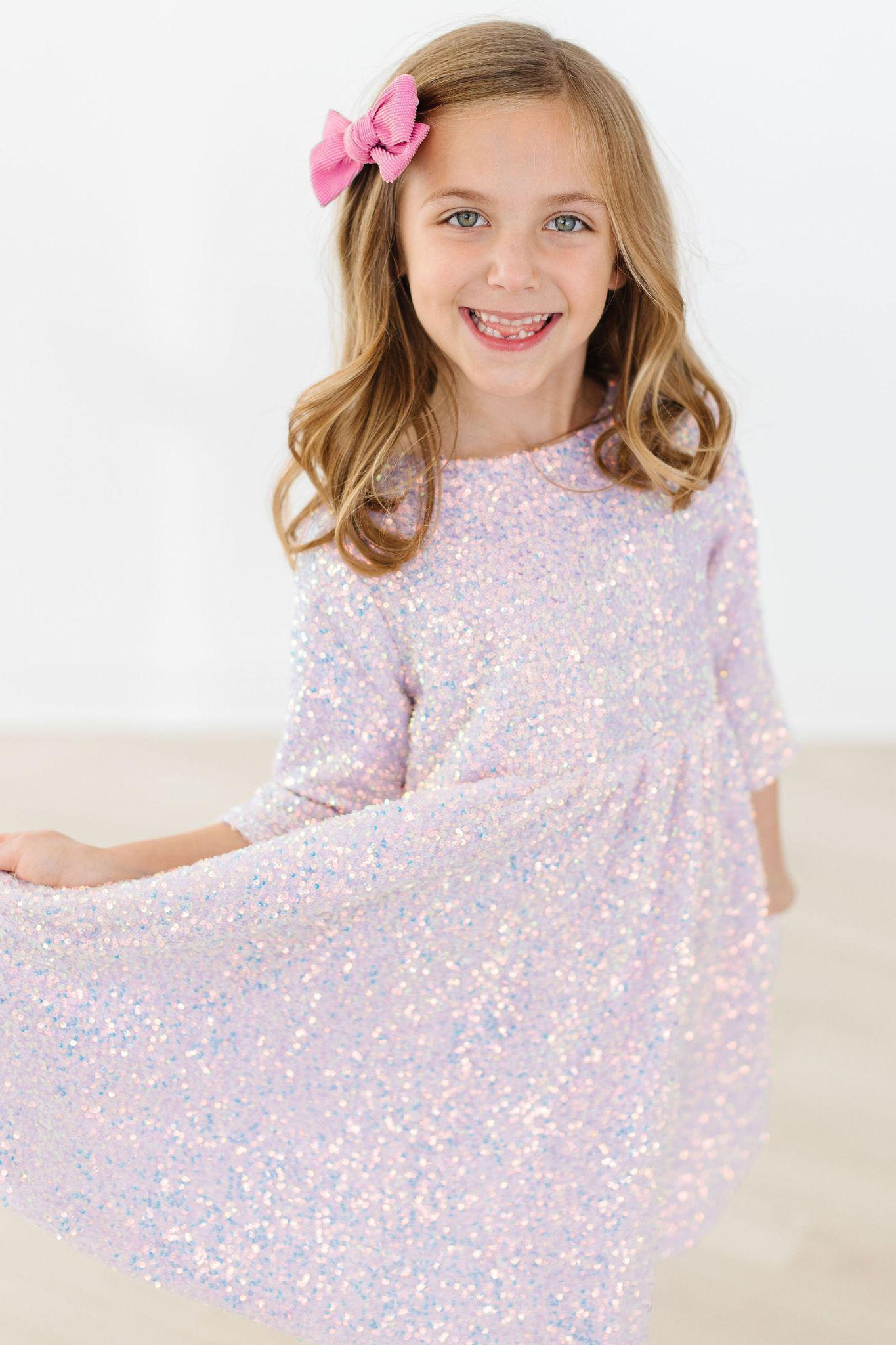 MR Lavender Sequin Dress