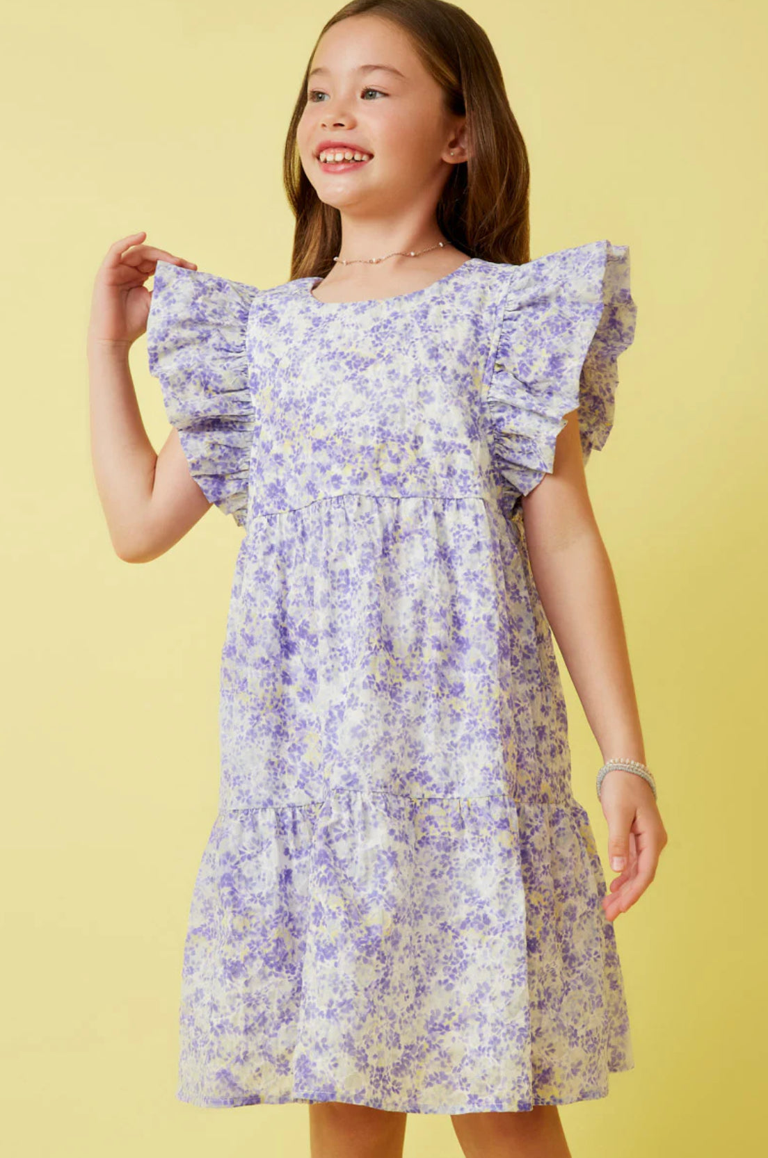 Hayden Girl Ditsy Floral Dress