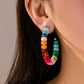 Beaded Hoops