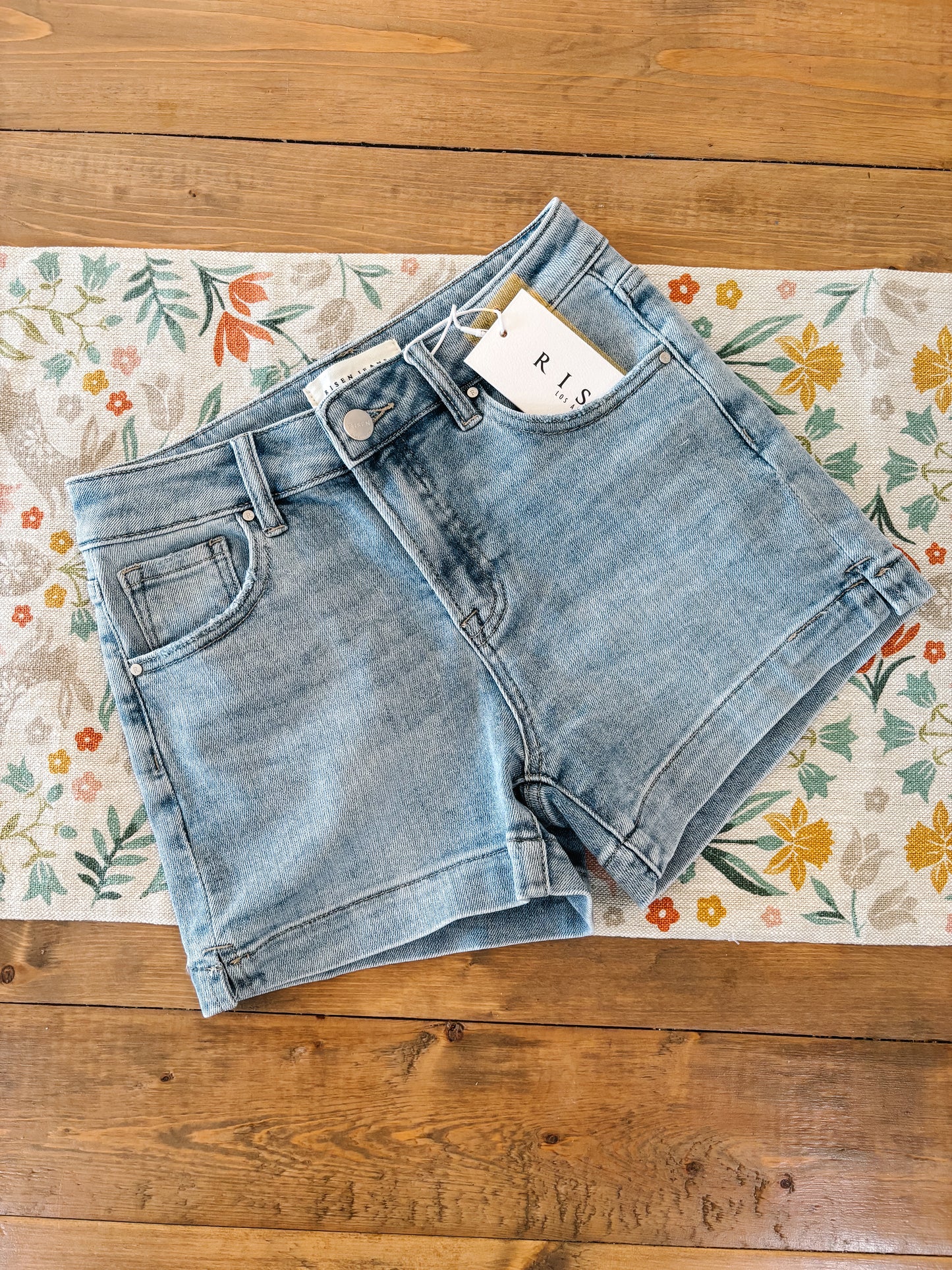 Risen Denim Shorts Light