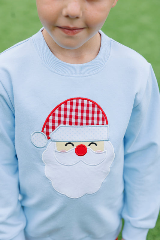 TS Blue Santa Pullover