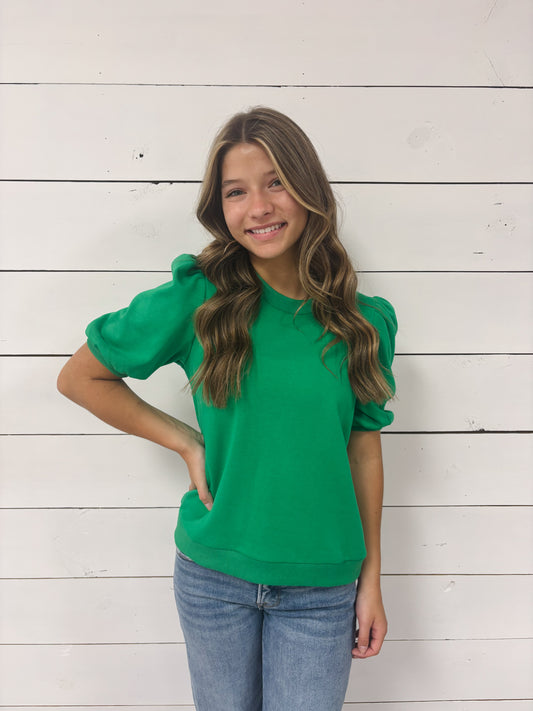 Puff Sleeve SS