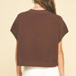 DROPPED SHOULDER SWEATER