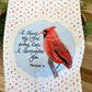 Red Bird Tea Towel