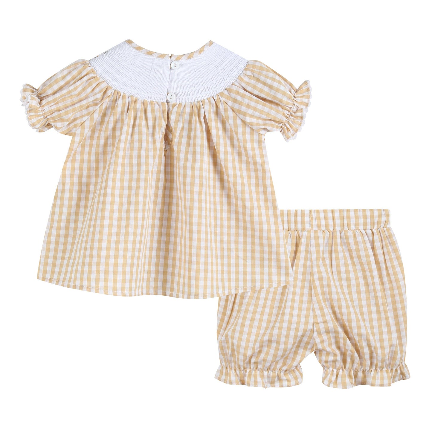 Gingham Pumpkin Bloomer Set