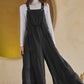 SS Wide Leg Overall Jumpsuit