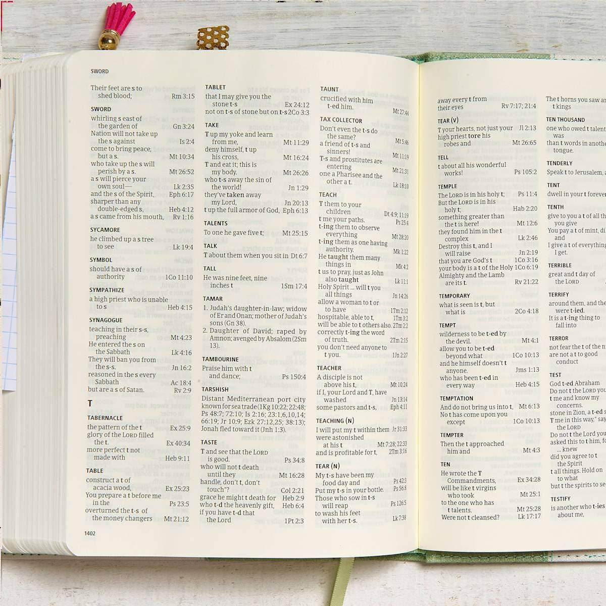 CSB Floral Sage Bible