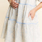 Floral Blue Dress