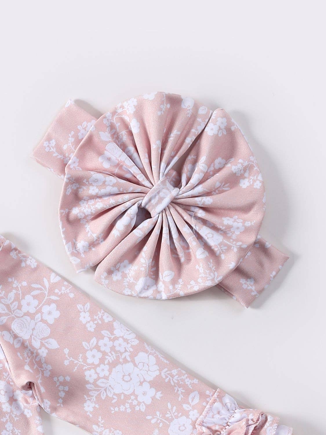 Blush Floret Baby Gown