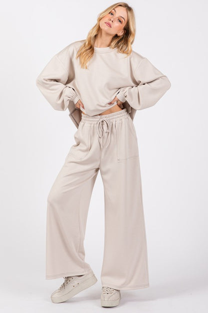 Scuba Top & Pants Set