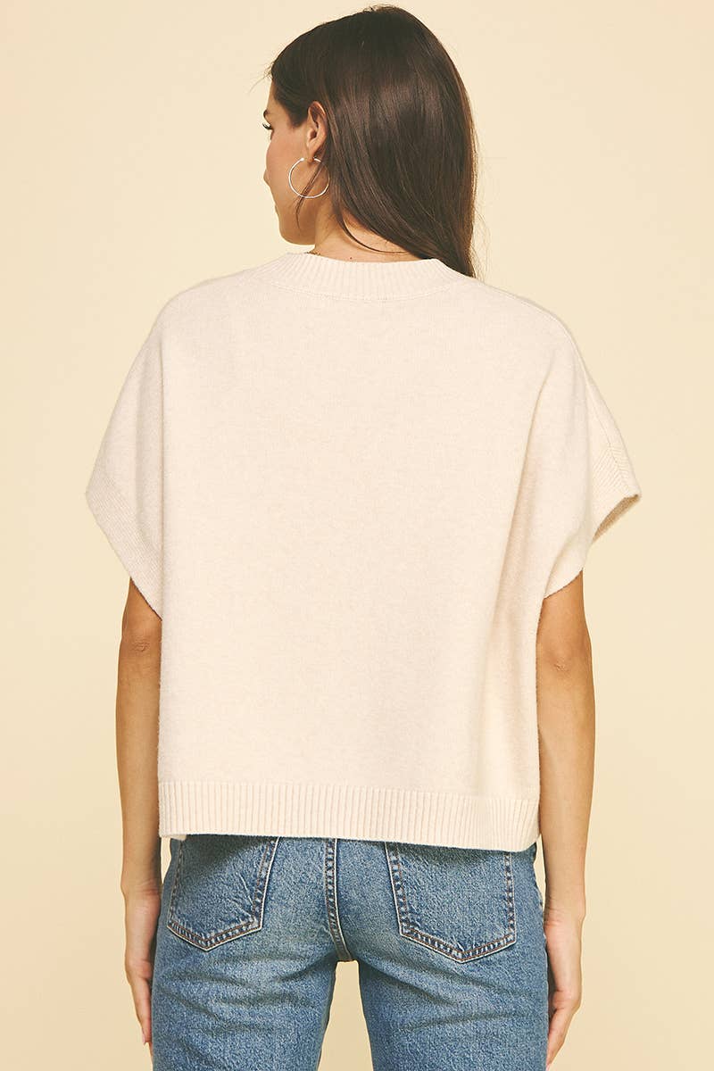DROPPED SHOULDER SWEATER