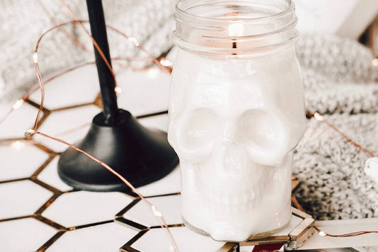 Skull Jar Candle - Limited Edition