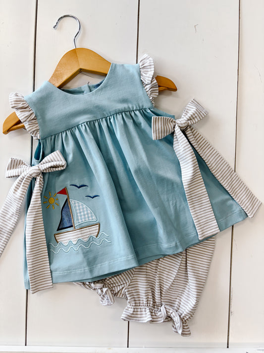 Three Sisters Sailing Bloomer Set