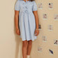 Hayden Girl Antique Blue Sky Dress