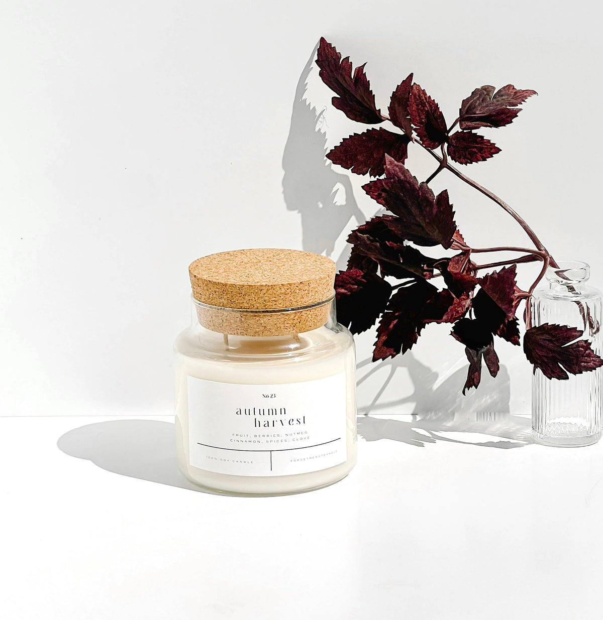Autumn Harvest 22 oz Glass Candle
