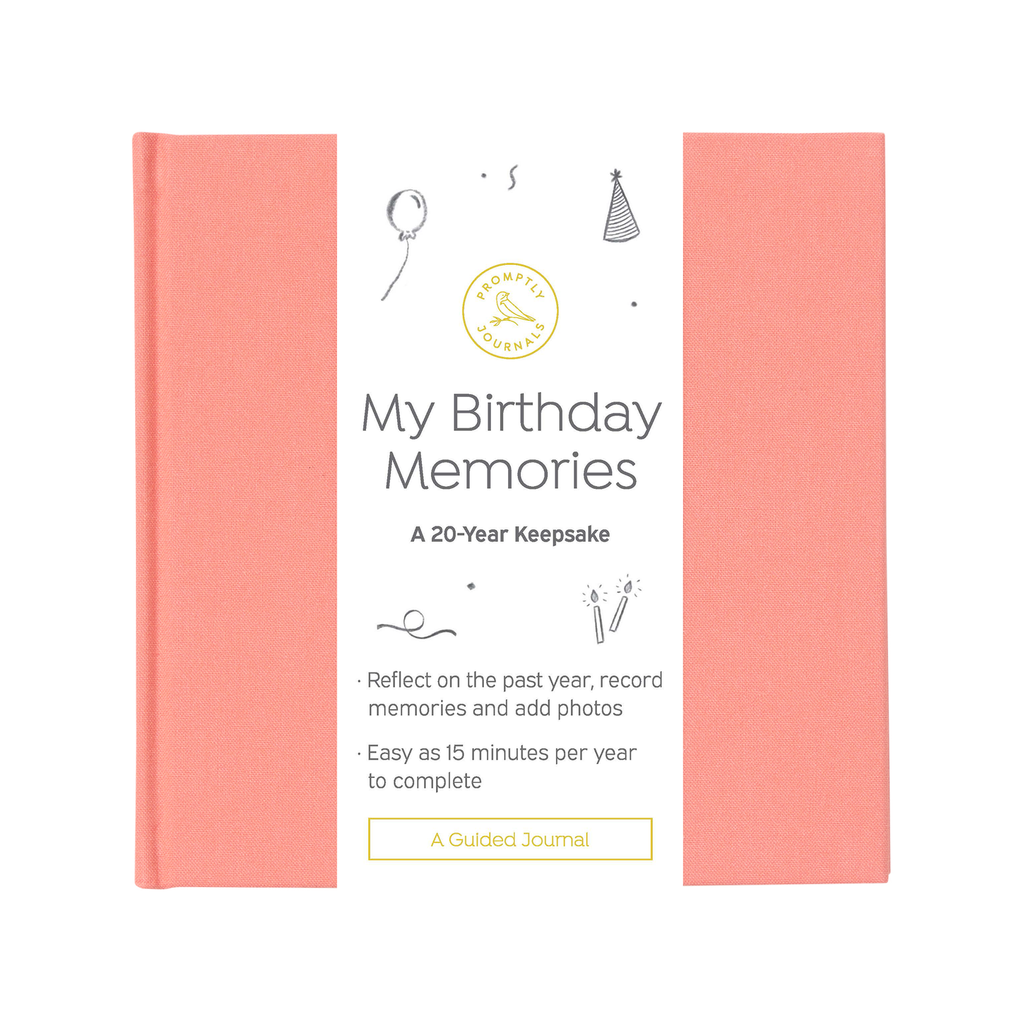 My Birthday Memories Journal: 20-Year Keepsake Birthday Gift