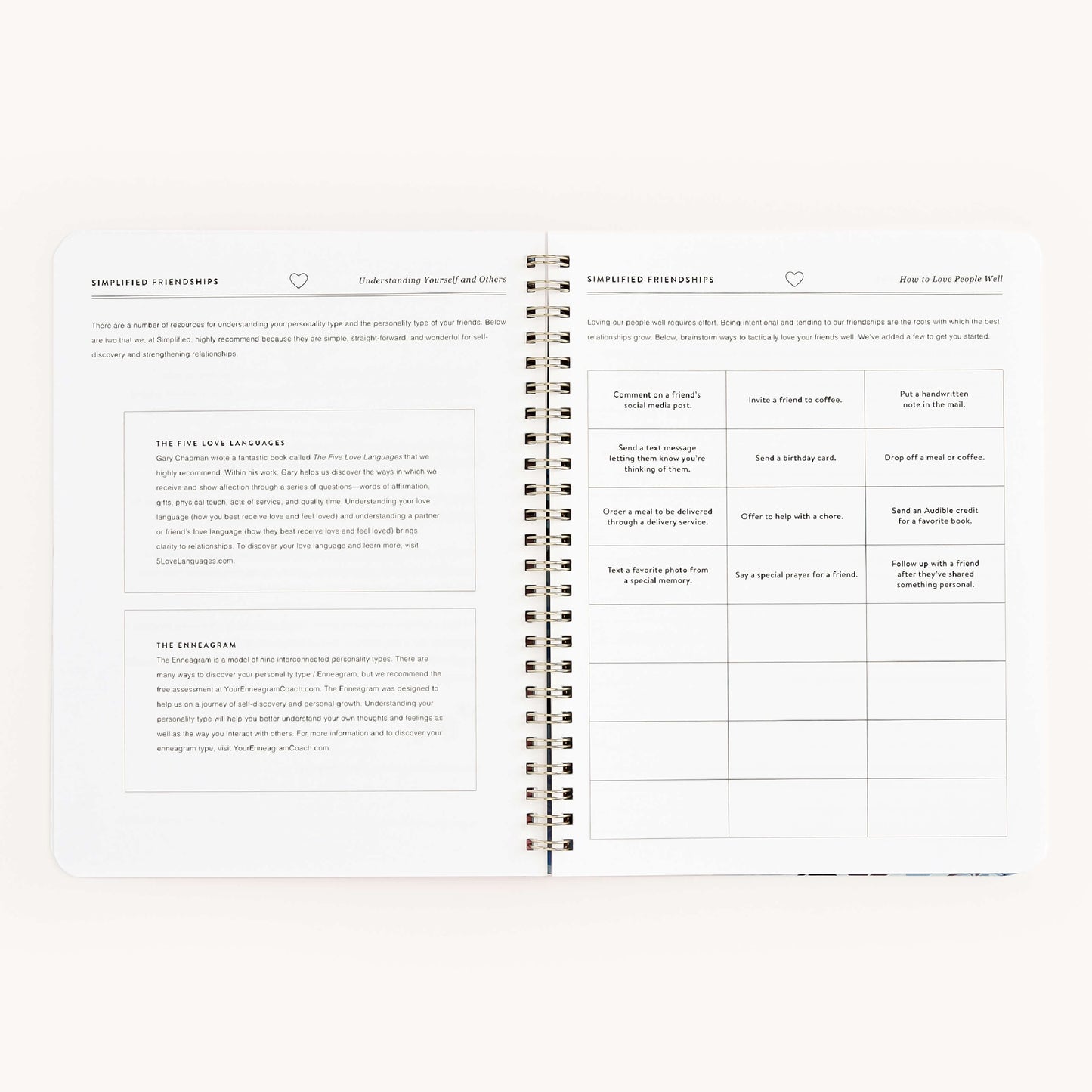 Friendship Workbook