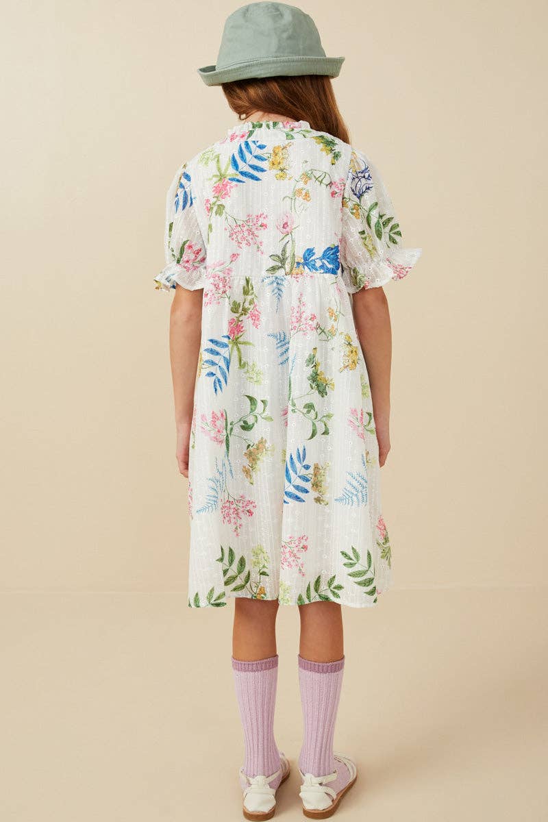 Girls Botanical Dress