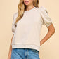 Puff Sleeve SS