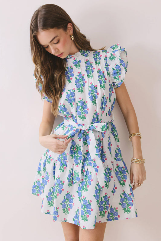 Blue Floral Dress TCEC