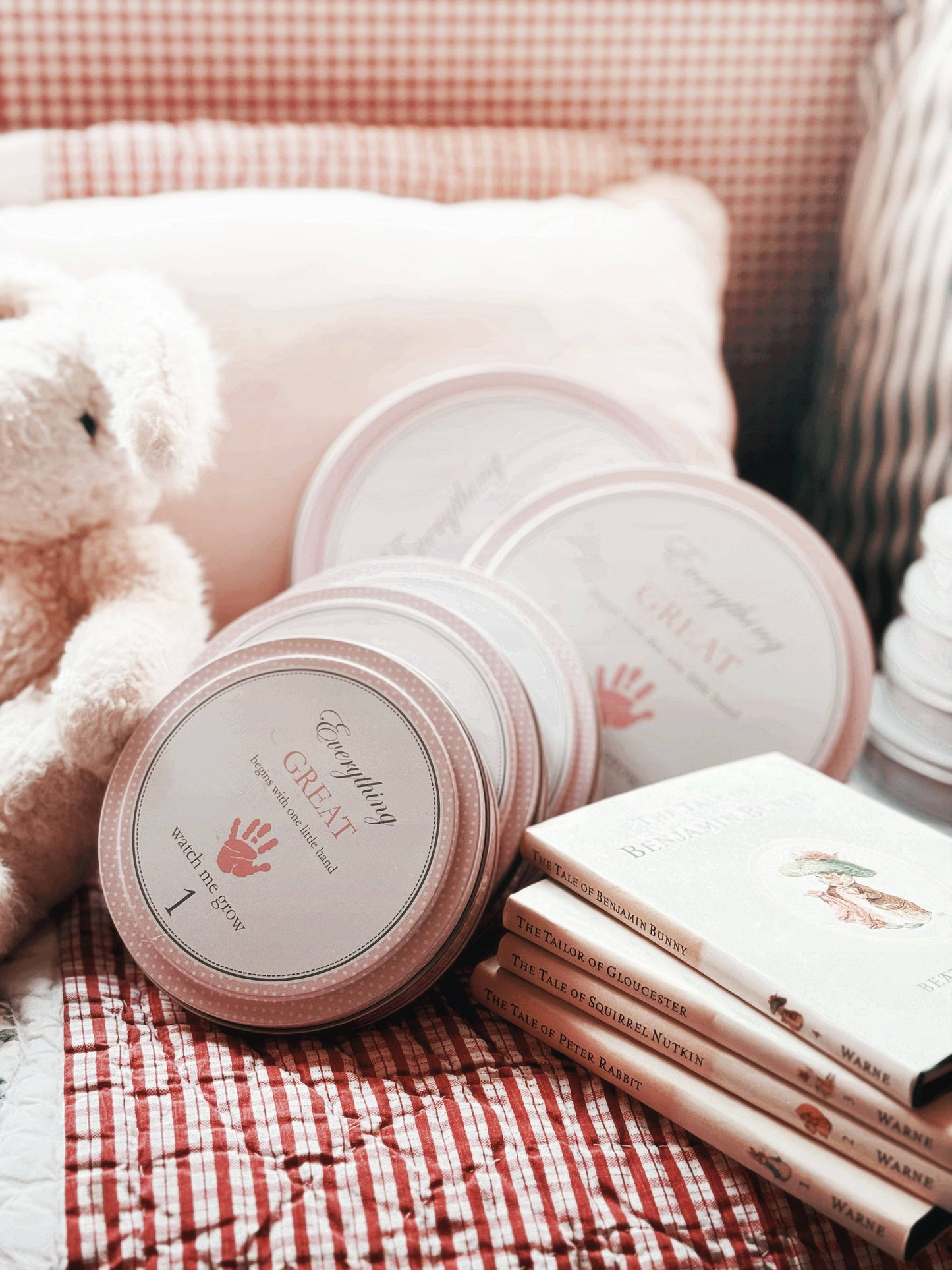 Tower of Time Handprint Kit Pink