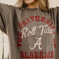 Uni of Alabama Thrifted Tee