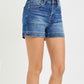 Risen Basic Side Slit Shorts