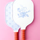 Coquette Blue Bow Floral Pickleball Paddle (ONE)