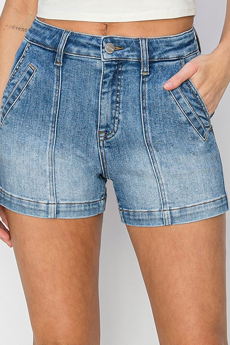 Risen front Seam Shorts