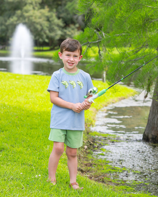 Hooked on Fishing Shorts Set