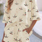 Mallard Duck Print Short Sleeve Set